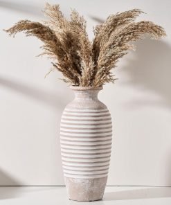 Ceramic Rustic Vase (Khaki)